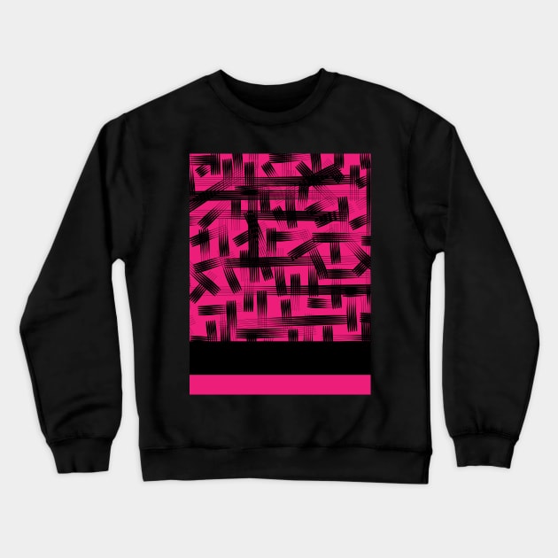 Pink shock Crewneck Sweatshirt by Cherubic